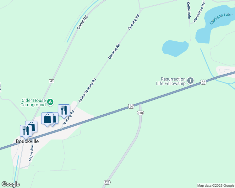 map of restaurants, bars, coffee shops, grocery stores, and more near 6941 20 in Madison
