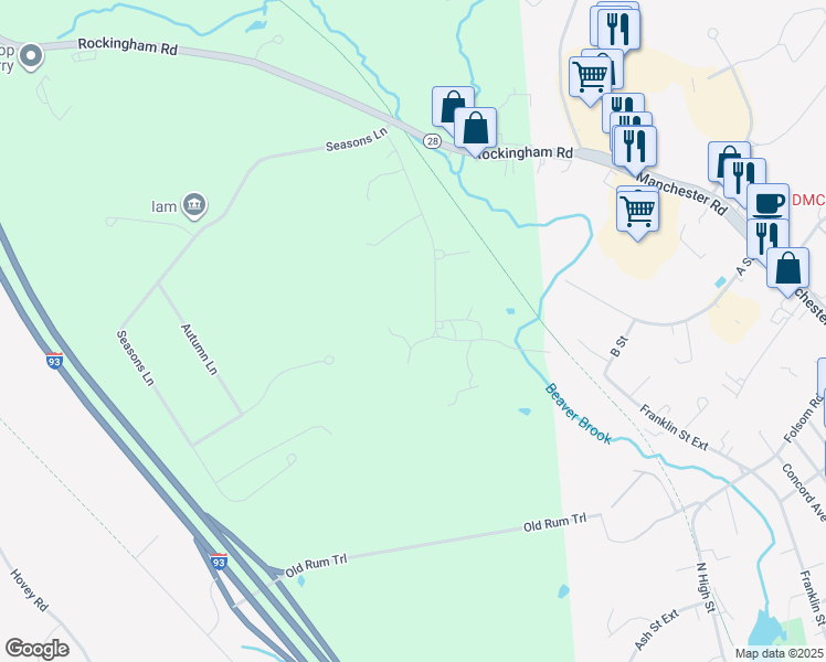 map of restaurants, bars, coffee shops, grocery stores, and more near 2 Cote Lane in Londonderry