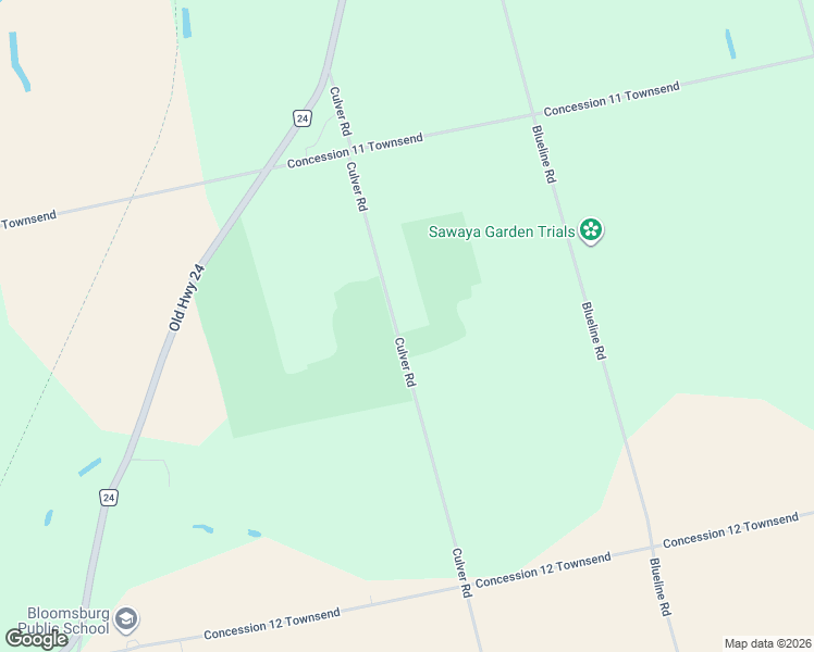 map of restaurants, bars, coffee shops, grocery stores, and more near 547-735 Culver Road in Waterford