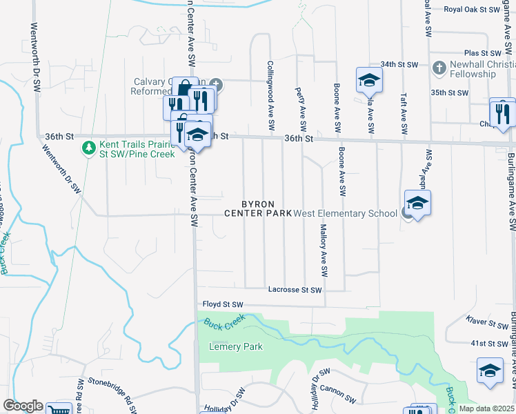 map of restaurants, bars, coffee shops, grocery stores, and more near in Wyoming
