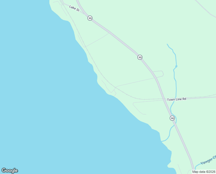 map of restaurants, bars, coffee shops, grocery stores, and more near 5881 Wayne's Point in Cayuga