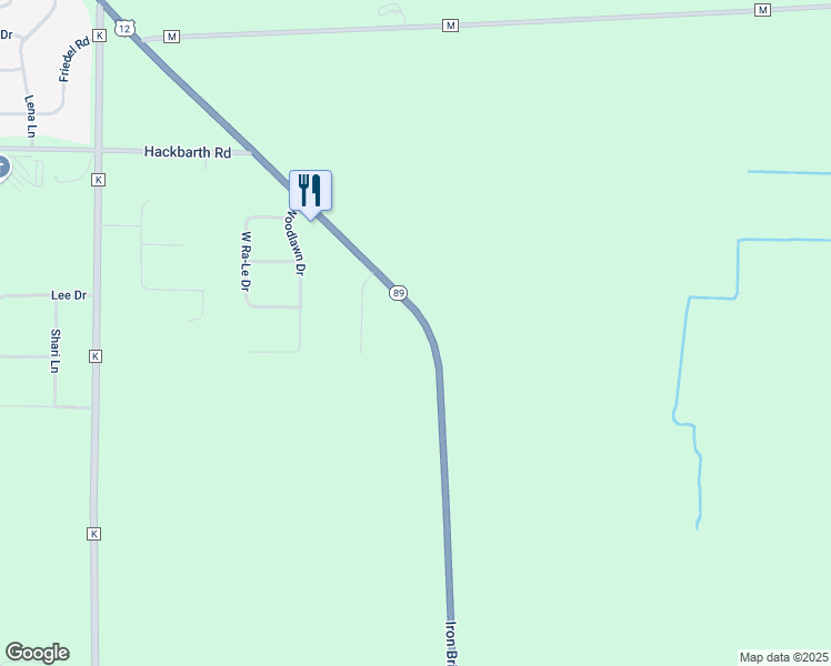 map of restaurants, bars, coffee shops, grocery stores, and more near N1577 U.S. 12 in Fort Atkinson
