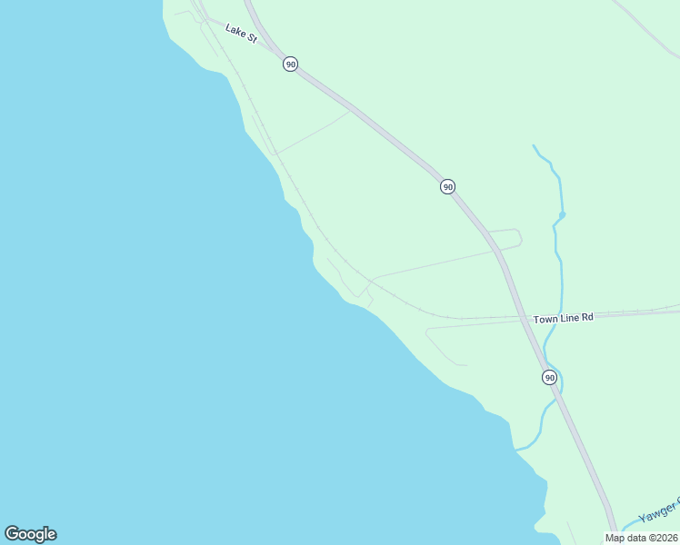 map of restaurants, bars, coffee shops, grocery stores, and more near 5881 Wayne's Point in Cayuga