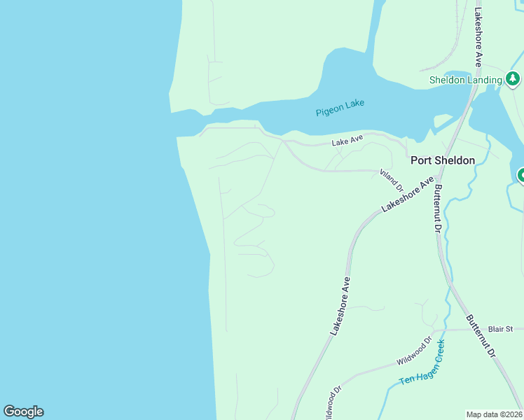 map of restaurants, bars, coffee shops, grocery stores, and more near 17117 Pimento Hill in West Olive