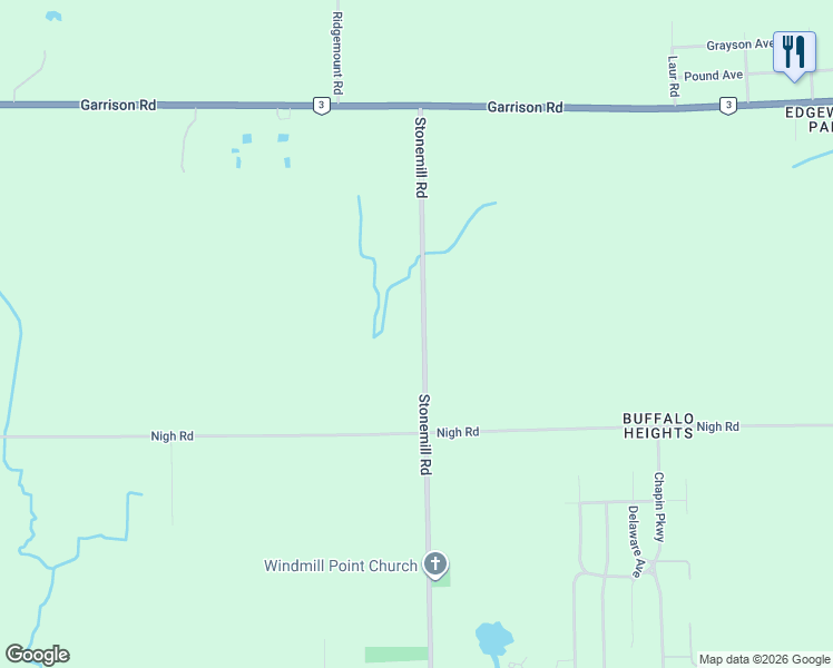 map of restaurants, bars, coffee shops, grocery stores, and more near 809 Stonemill Road in Fort Erie