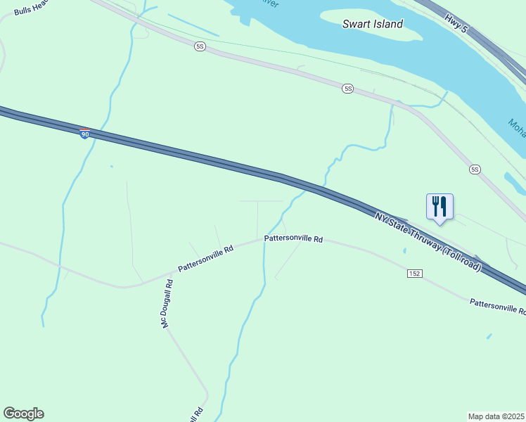 map of restaurants, bars, coffee shops, grocery stores, and more near 711 Pattersonville Road in Pattersonville