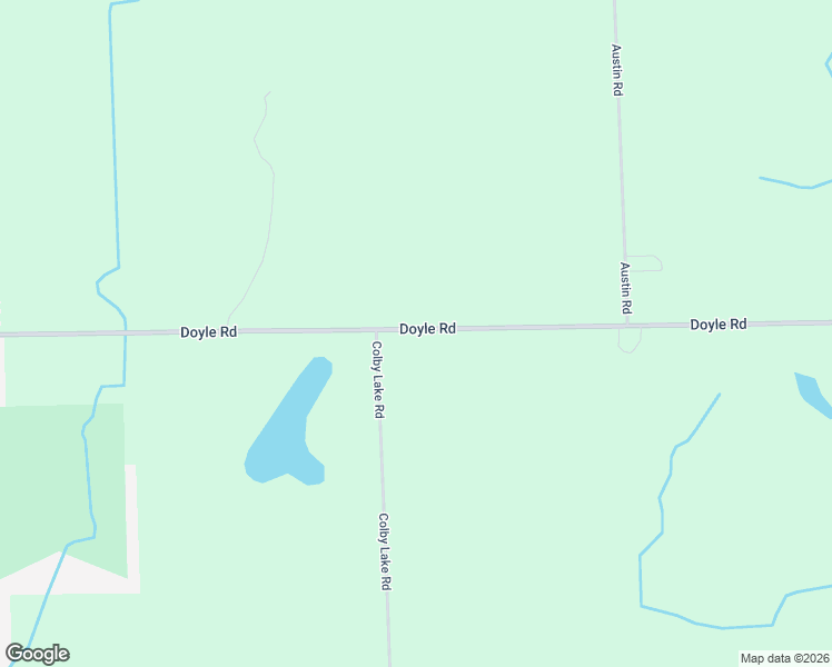 map of restaurants, bars, coffee shops, grocery stores, and more near 8023 Doyle Road in Laingsburg