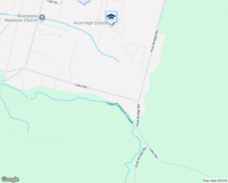 map of restaurants, bars, coffee shops, grocery stores, and more near 148 Lake Rd in Avon