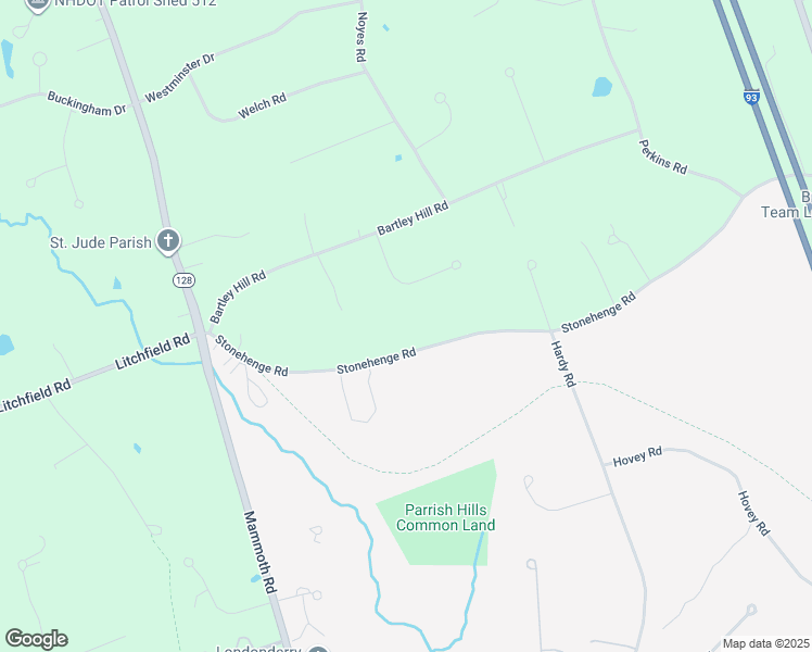 map of restaurants, bars, coffee shops, grocery stores, and more near 29 Stonehenge Road in Londonderry