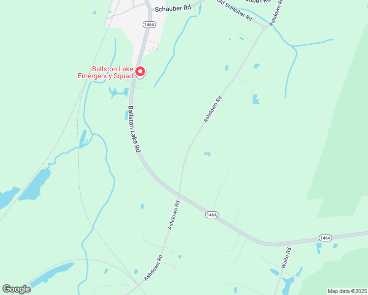 map of restaurants, bars, coffee shops, grocery stores, and more near 136 Ashdown Road in Ballston Lake