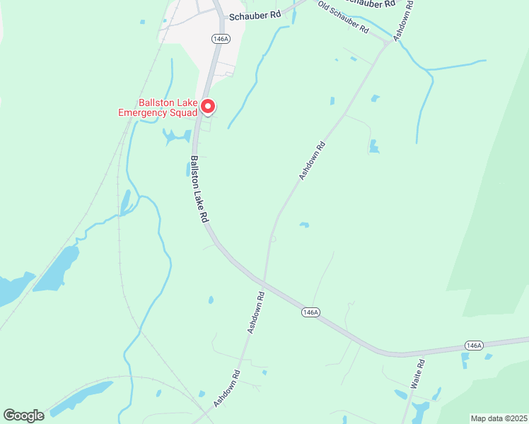 map of restaurants, bars, coffee shops, grocery stores, and more near 136 Ashdown Road in Ballston Lake