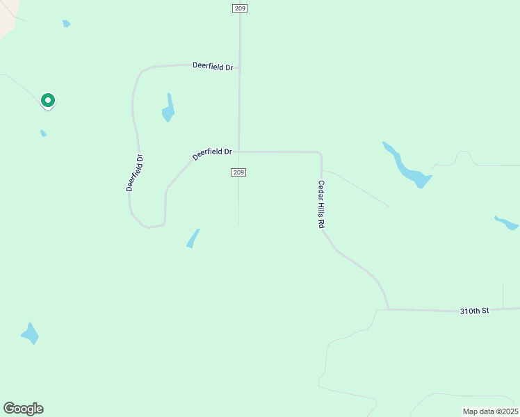 map of restaurants, bars, coffee shops, grocery stores, and more near 30974 433rd Avenue in Yankton County