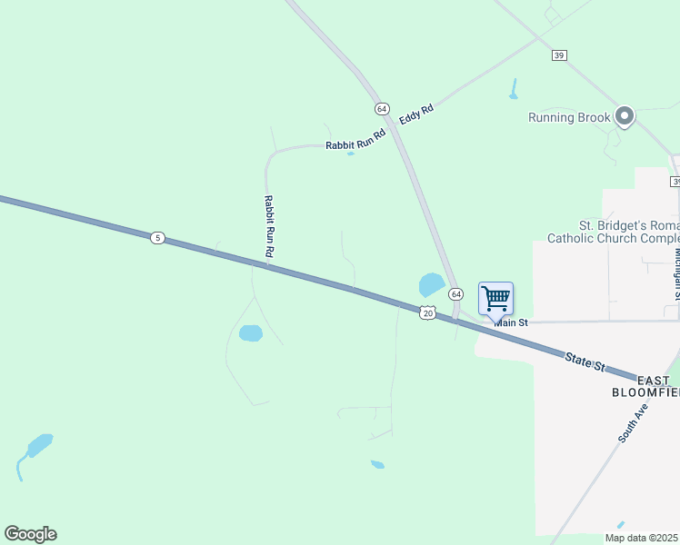 map of restaurants, bars, coffee shops, grocery stores, and more near 100 Bloomfield Gardens in Bloomfield