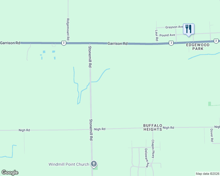 map of restaurants, bars, coffee shops, grocery stores, and more near 809 Stonemill Road in Fort Erie