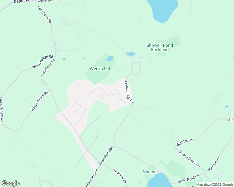 map of restaurants, bars, coffee shops, grocery stores, and more near 6 Charleston Ridge in Hampstead