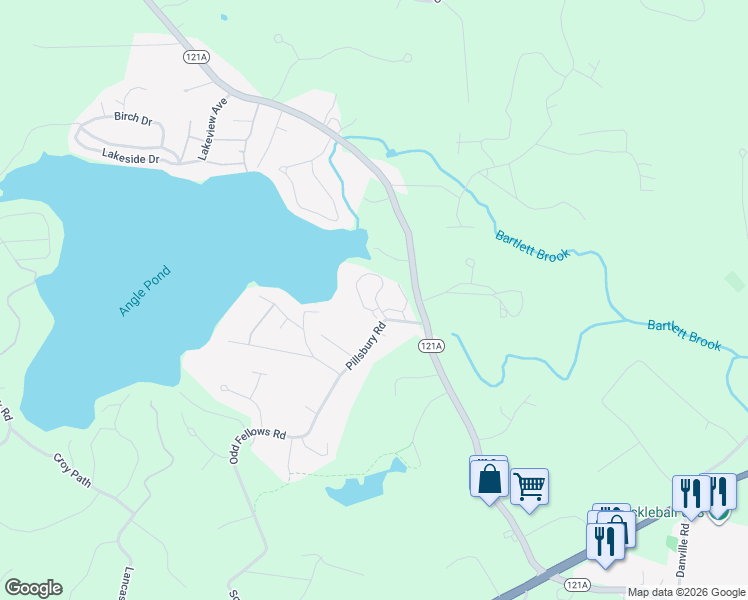 map of restaurants, bars, coffee shops, grocery stores, and more near 59 Kibrel Court in Sandown