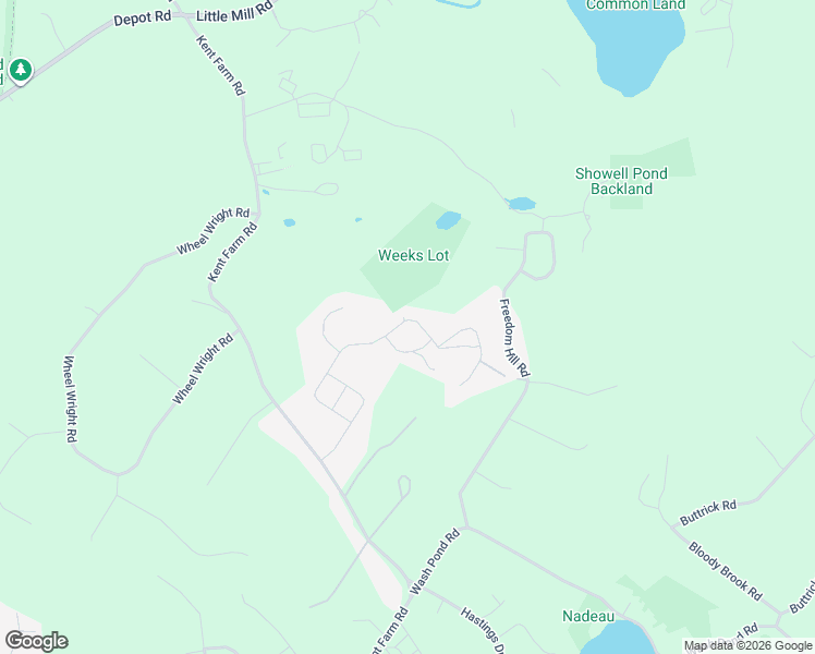 map of restaurants, bars, coffee shops, grocery stores, and more near 112 Ledgewood Drive in Hampstead