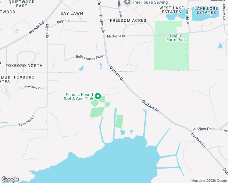 map of restaurants, bars, coffee shops, grocery stores, and more near S80W14420 Schultz Lane in Muskego