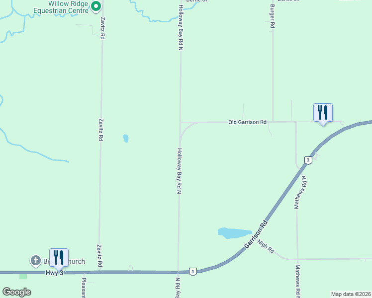 map of restaurants, bars, coffee shops, grocery stores, and more near 910 Holloway Bay Road North in Fort Erie