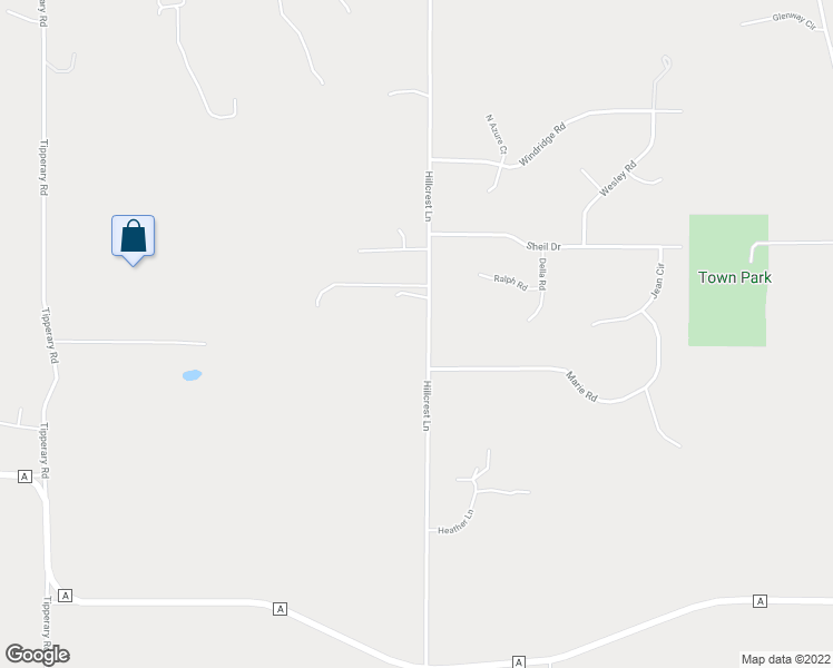 map of restaurants, bars, coffee shops, grocery stores, and more near 857 Hillcrest Lane in Oregon