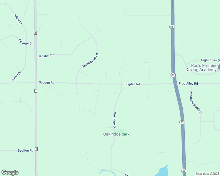 map of restaurants, bars, coffee shops, grocery stores, and more near S79W30450 Yale Court in Mukwonago