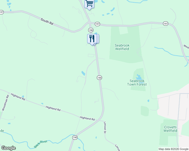 map of restaurants, bars, coffee shops, grocery stores, and more near 253 Amesbury Road in Kensington