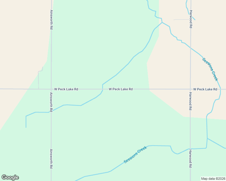 map of restaurants, bars, coffee shops, grocery stores, and more near 1491 West Peck Lake Road in Ionia