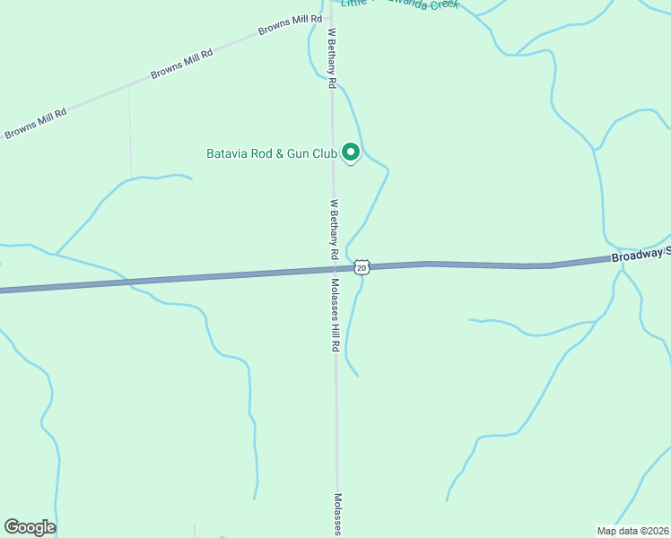 map of restaurants, bars, coffee shops, grocery stores, and more near 4302 U.S. 20 in East Bethany