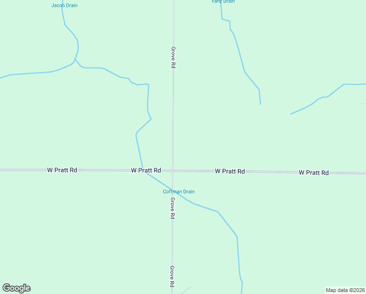 map of restaurants, bars, coffee shops, grocery stores, and more near 7897 Grove Road in DeWitt