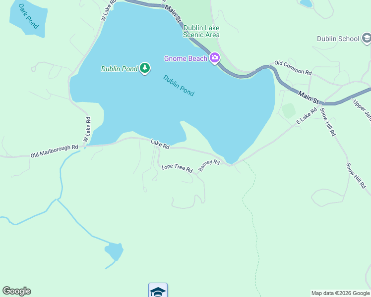 map of restaurants, bars, coffee shops, grocery stores, and more near West Lake Road in Dublin