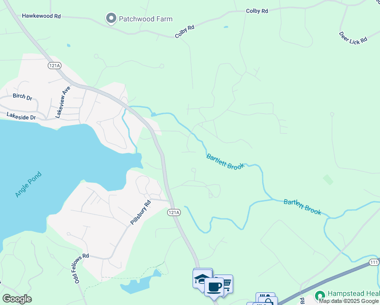 map of restaurants, bars, coffee shops, grocery stores, and more near 16 Timothy Street in Danville