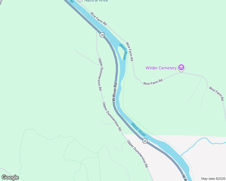 map of restaurants, bars, coffee shops, grocery stores, and more near 1555 West River Road in Dummerston