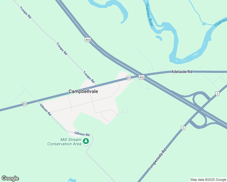 Mount Brydges ON Walk Score