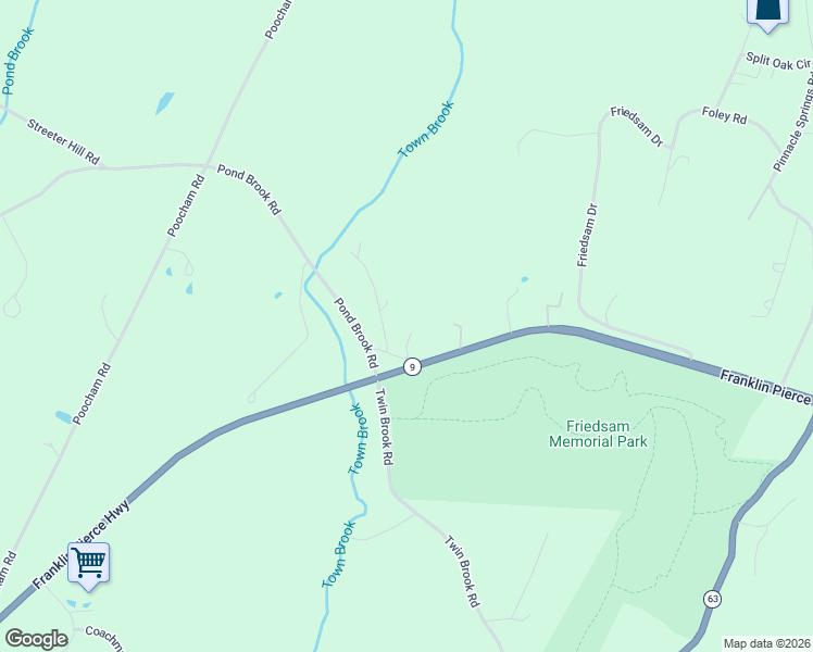 map of restaurants, bars, coffee shops, grocery stores, and more near 35 Rounds Road in Chesterfield