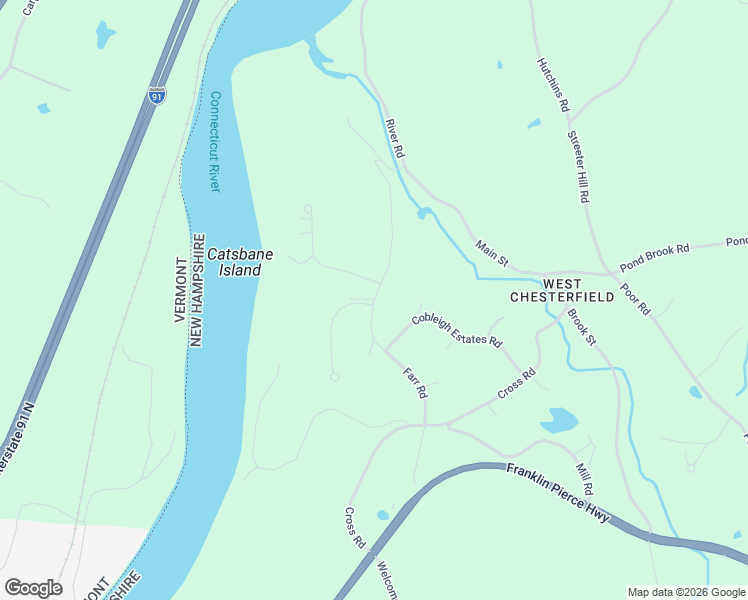 map of restaurants, bars, coffee shops, grocery stores, and more near 34 Farr Road in Chesterfield
