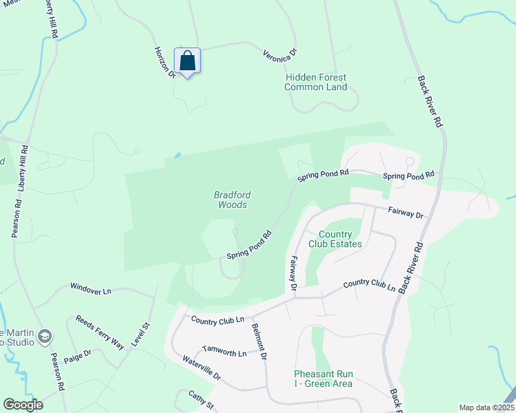 map of restaurants, bars, coffee shops, grocery stores, and more near in Merrimack