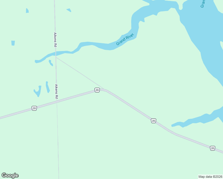 map of restaurants, bars, coffee shops, grocery stores, and more near 4591 County Road 20 in Haldimand County