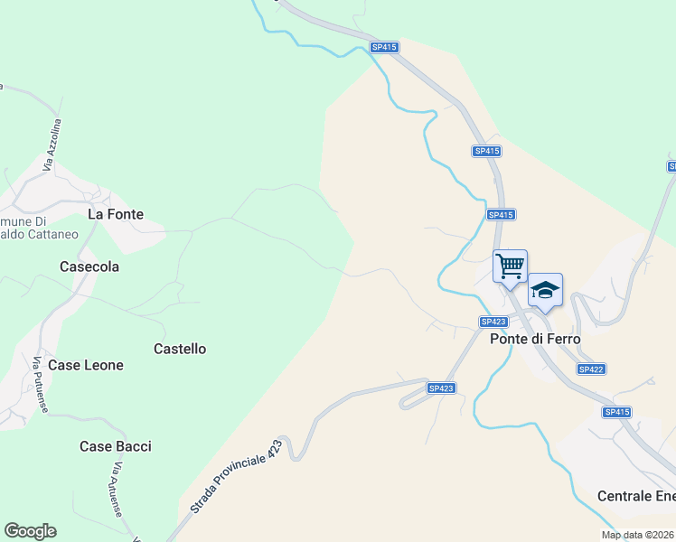 map of restaurants, bars, coffee shops, grocery stores, and more near in Province of Perugia