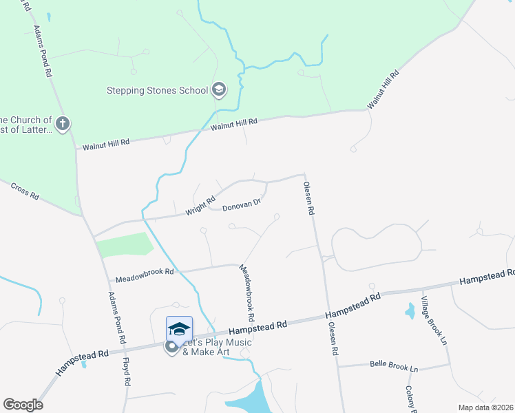 map of restaurants, bars, coffee shops, grocery stores, and more near 10 Donovan Drive in Derry