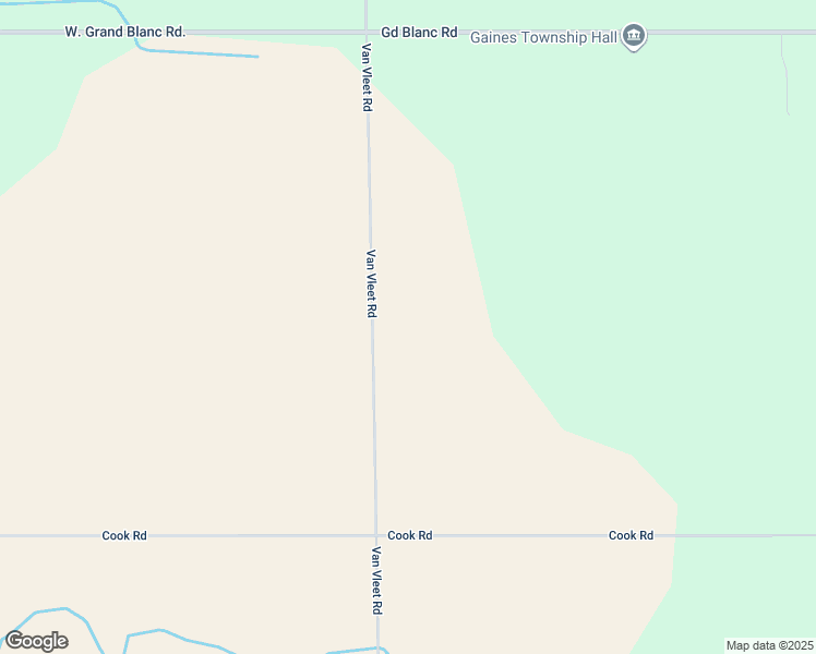 map of restaurants, bars, coffee shops, grocery stores, and more near 8305 Van Vleet Road in Gaines