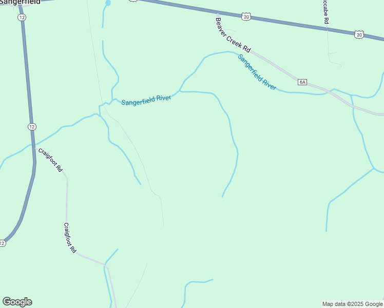 map of restaurants, bars, coffee shops, grocery stores, and more near in Sangerfield