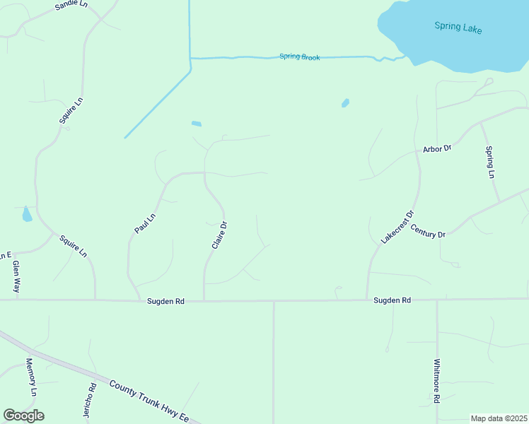 map of restaurants, bars, coffee shops, grocery stores, and more near W320S7684 Kirk Lane in Mukwonago