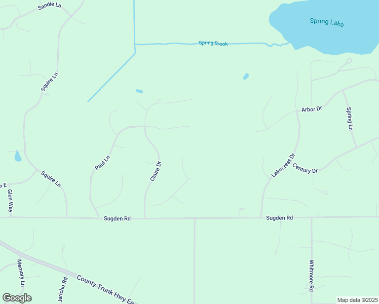 map of restaurants, bars, coffee shops, grocery stores, and more near W320S7684 Kirk Lane in Mukwonago