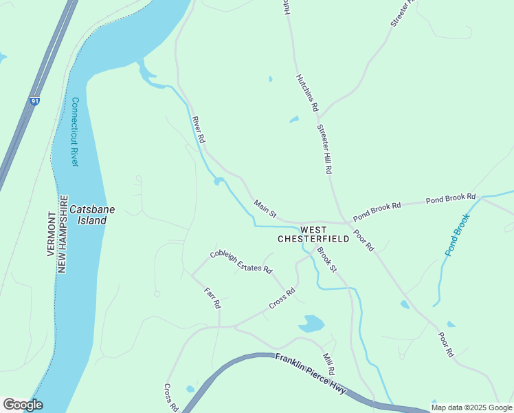 map of restaurants, bars, coffee shops, grocery stores, and more near 73 Main Street in Chesterfield