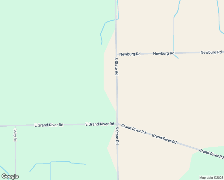 map of restaurants, bars, coffee shops, grocery stores, and more near 6282 South State Road in Bancroft
