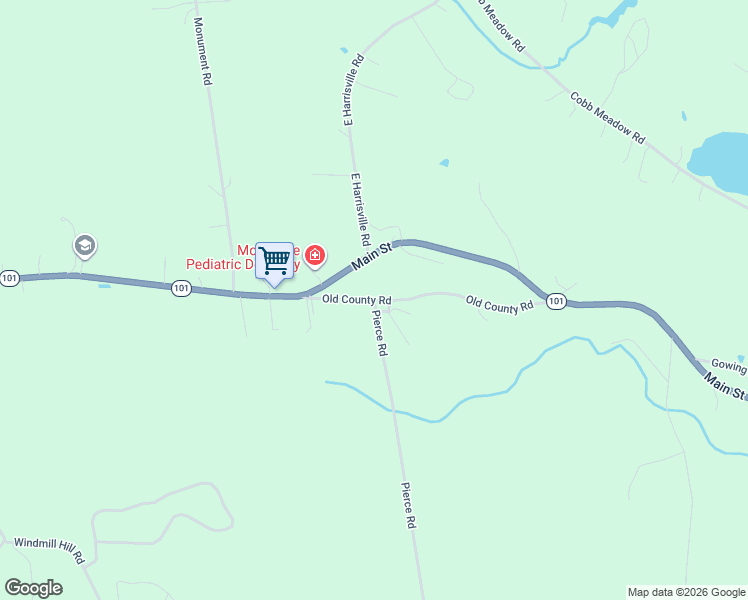 map of restaurants, bars, coffee shops, grocery stores, and more near Pierce Rd & Old County Rd in Dublin