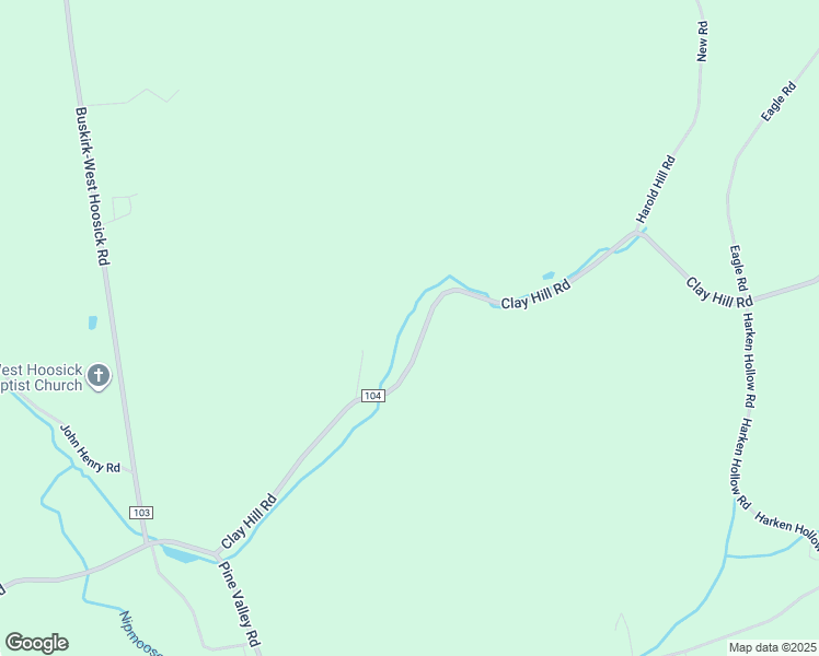 map of restaurants, bars, coffee shops, grocery stores, and more near 123 Clay Hill Road in Hoosick Falls