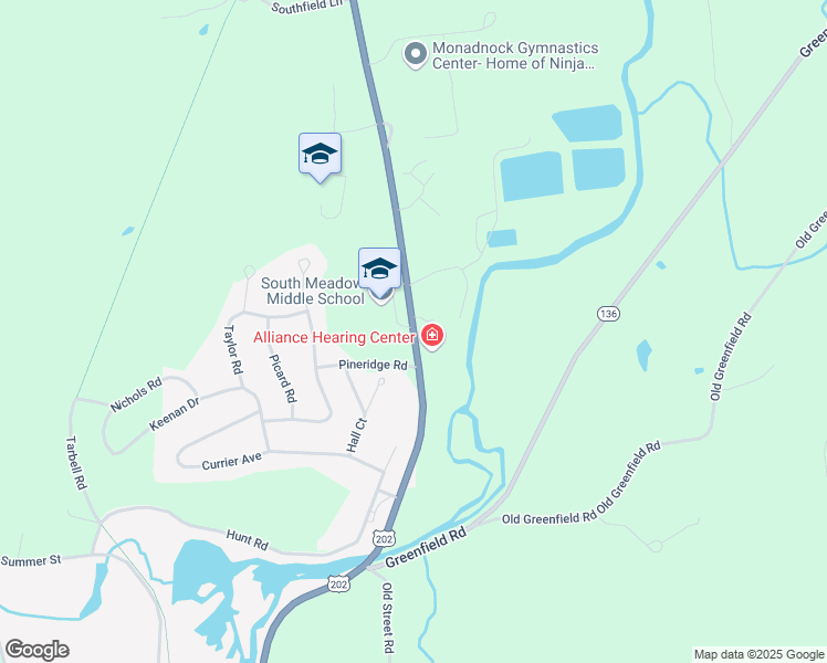 map of restaurants, bars, coffee shops, grocery stores, and more near 106 Hancock Road in Peterborough