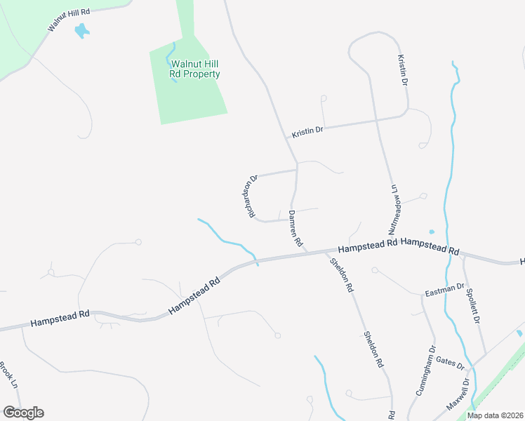 map of restaurants, bars, coffee shops, grocery stores, and more near 3 Richardson Drive in Derry