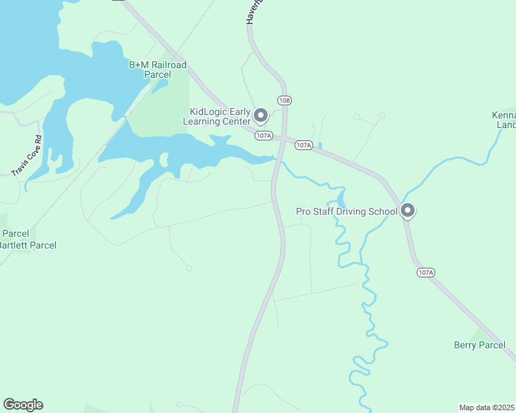 map of restaurants, bars, coffee shops, grocery stores, and more near 18 Rowell Rd in East Kingston
